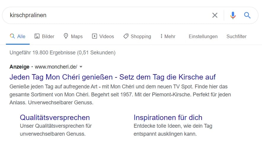 Google-Ads-Suchergebnis Google-Ads-Suchergebnis