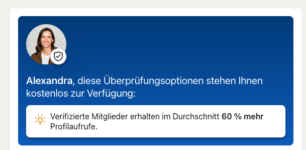 Mehr Reichweite durch LinkedIn Verifizierung Mehr Reichweite durch LinkedIn Verifizierung